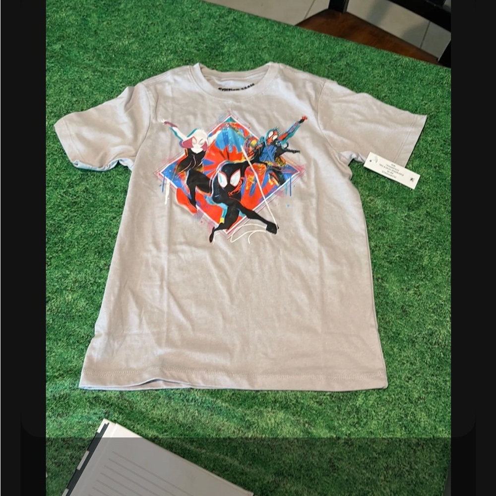 NWT Spider-Man boys t shirt sz 14/16 XL 1505